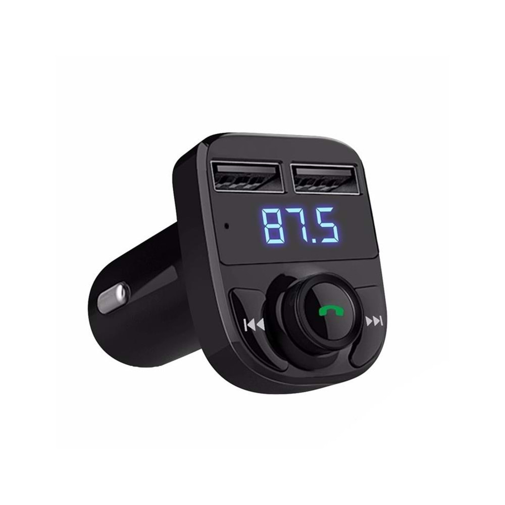 Concord C-606 Bluetooth 2xUSB Desteği Çift 3.4A Bluetooth Fm Transmitter