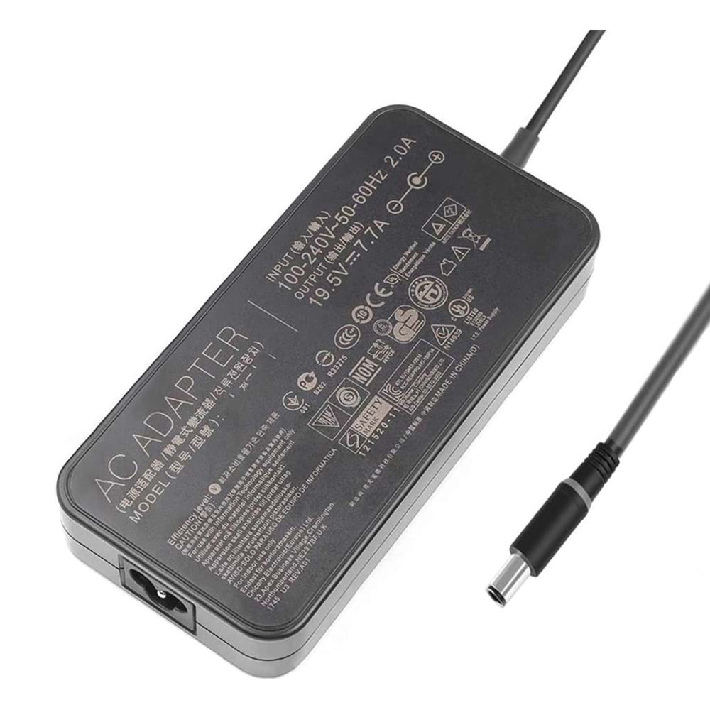 FAST C47 19.5V 7.7A 150W Dell/Exalibur/Monster Notebook Şarj Adaptörü (7.4 X 5.0MM/PİN)