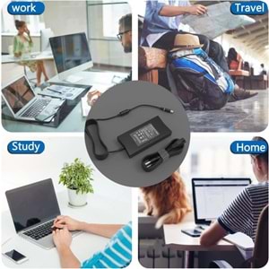 FAST C48 19.5V 9.5A 180W Dell/HP/Exalibur/Monster Notebook Şarj Adaptörü (7.4 X 5.0MM/PİN)