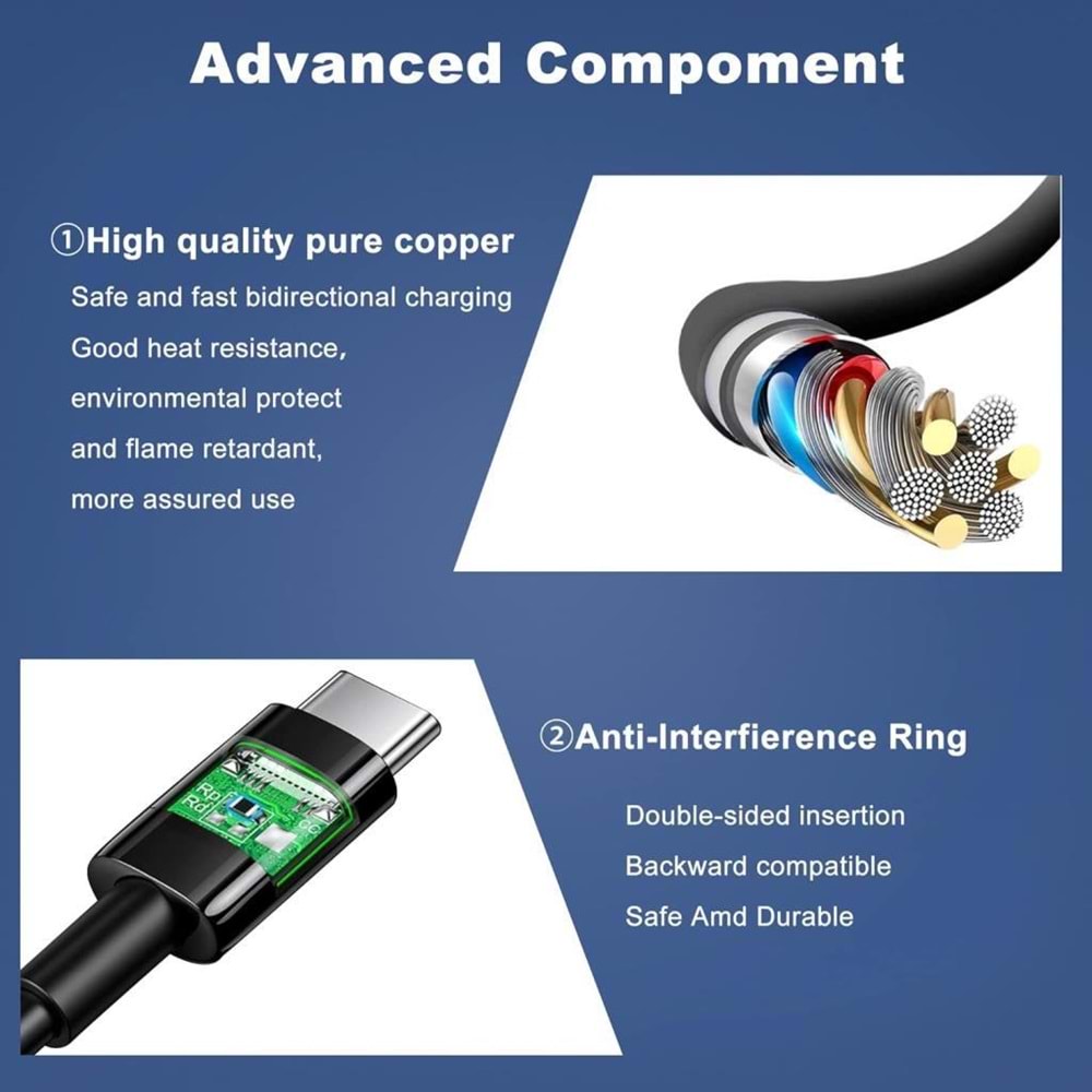 Fast CS40 Dell 130W Type C Notebook Adaptör, Dell 20V 6.5A Type C Notebook Adaptörü