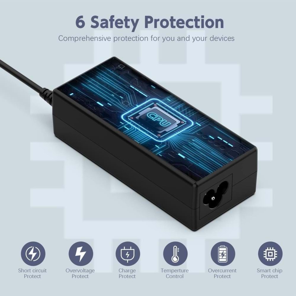 Fast CU16 65W 19V 3.42A Acer Ultrabook Şarj Adaptör (3.0*1.1mm)