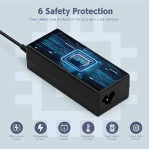 Fast CU16 65W 19V 3.42A Acer Ultrabook Şarj Adaptör (3.0*1.1mm)