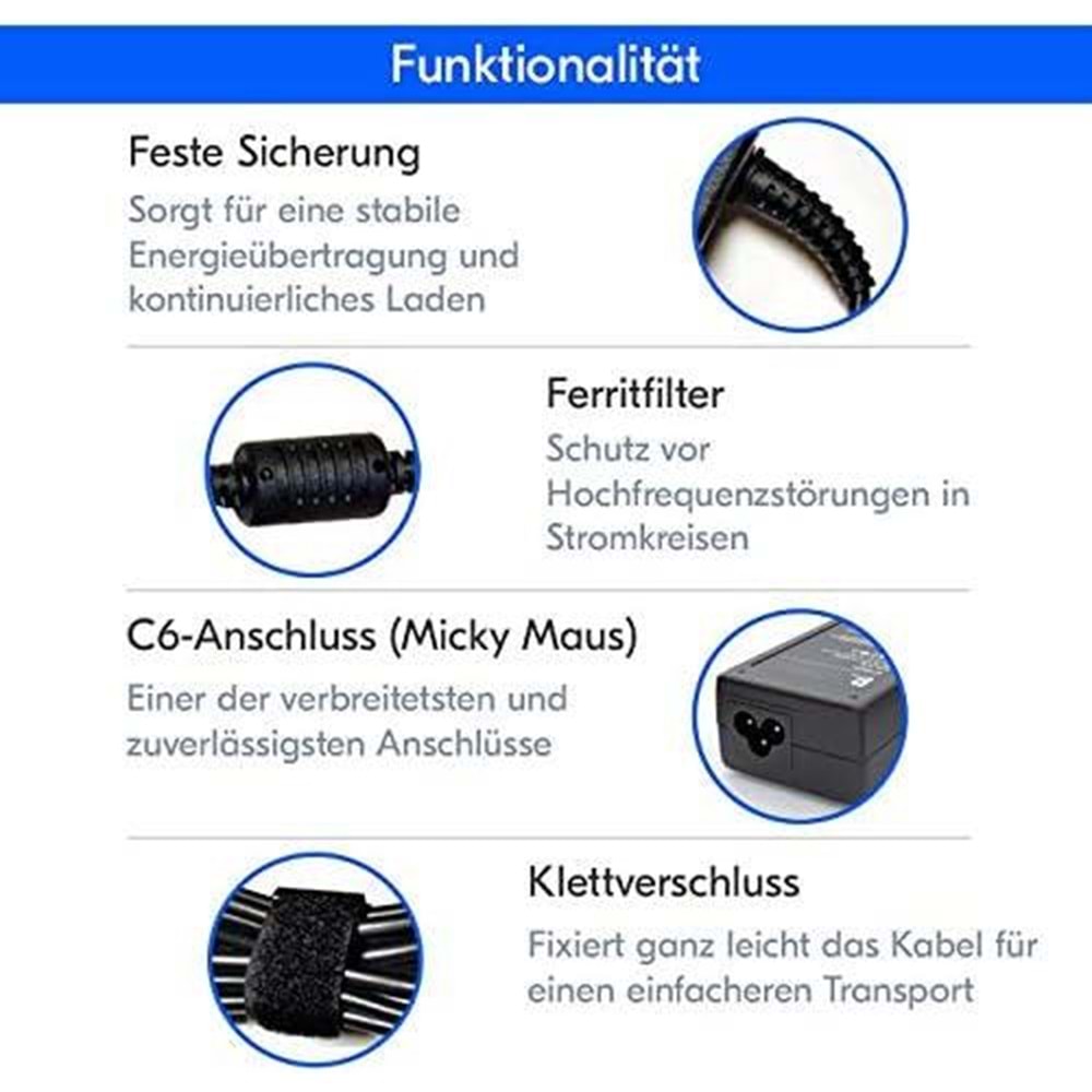 FAST CU17 19V 3.42A 65W Yeni Nesil ASUS notebook Şarj Adaptörü (4.0*1.35mm)