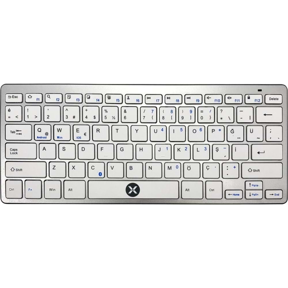 Dexim Prime Mac/ipad Tablet ve Bilgisayarlar Için Kablosuz Bluetooth Klavye