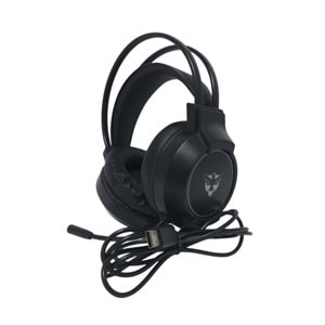 YILIMA G609 Siyah USB 7.1 Surround RGB Işık Efektli Gaming Oyuncu Mikrofonlu Kulaklık, 7.1 Kulaklık, 7.1 Oyuncu Kulaklığı