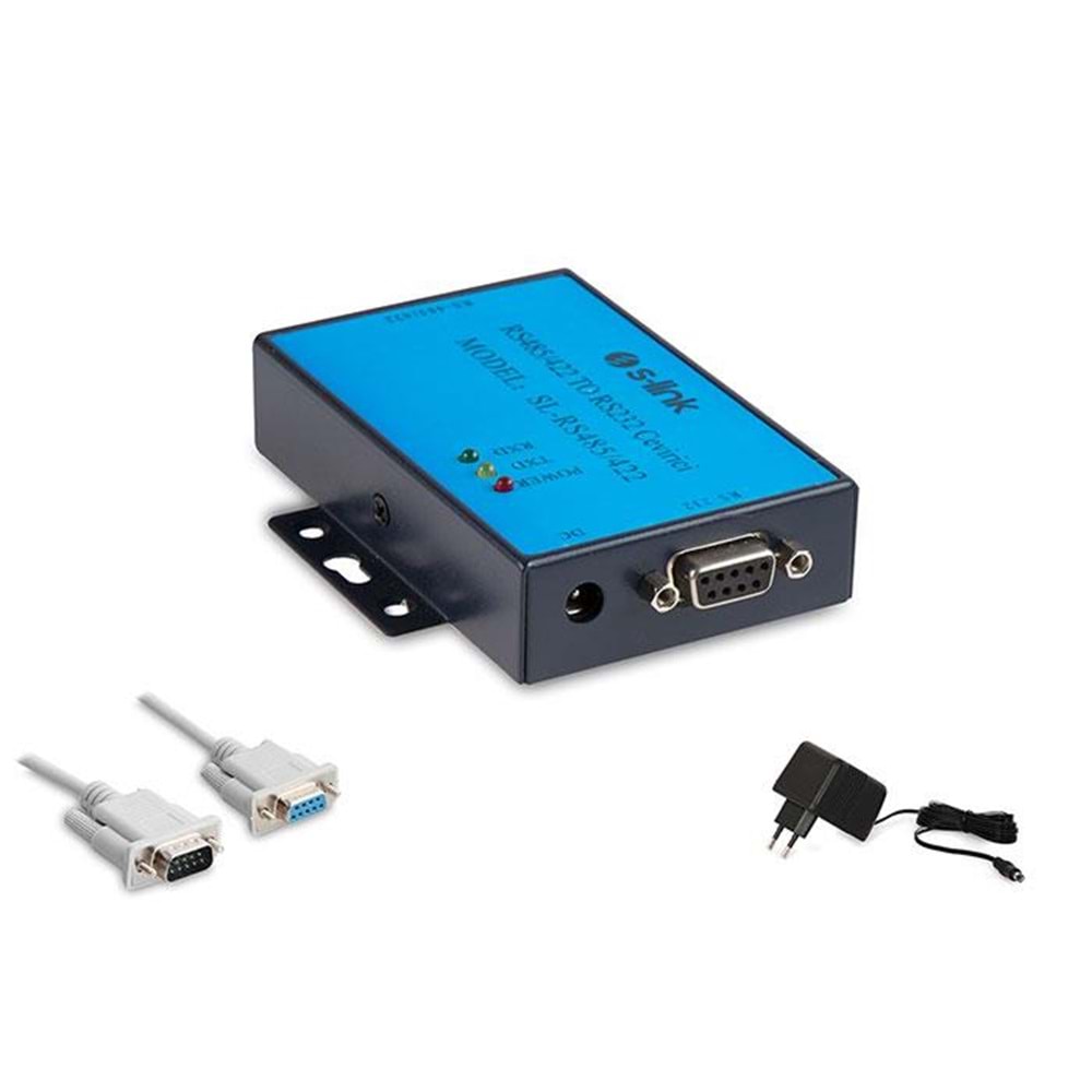 S-Link Sl-Rs485-55 Rs232 To Rs485/ Rs422 5Km Çevirici