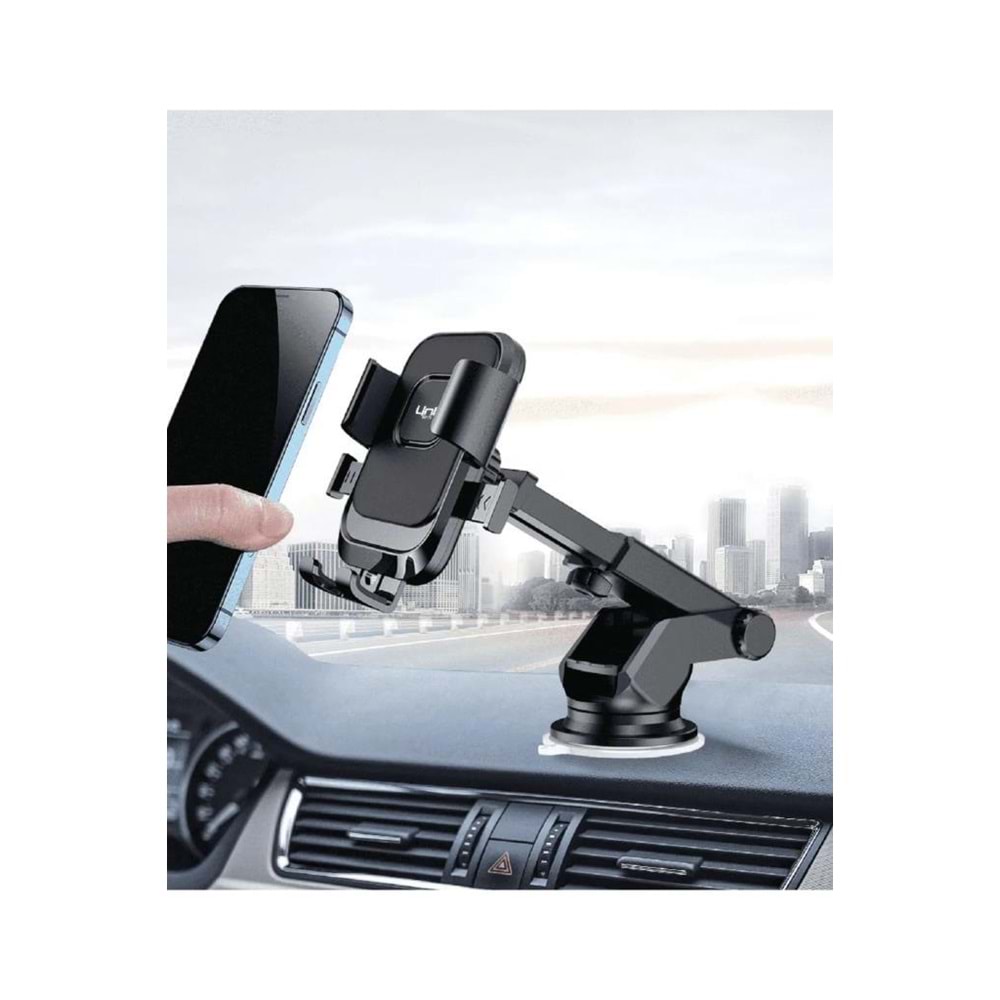 LinkTech H735 Vantuzlu Araç İçi Telefon Tutacağı