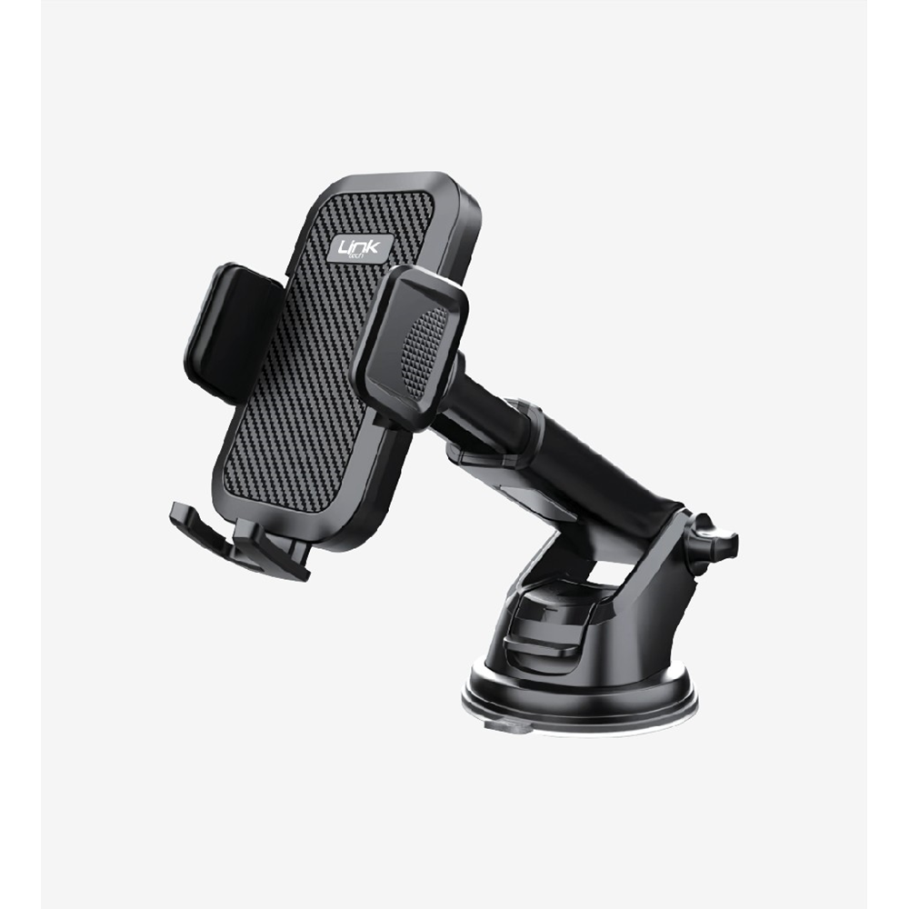 LinkTech H769 Vantuzlu Esnek Kol Montajlı Dönebilen Telefon Tutacağı