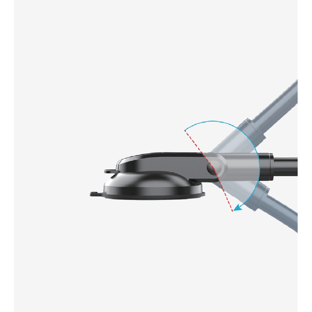 LinkTech H769 Vantuzlu Esnek Kol Montajlı Dönebilen Telefon Tutacağı