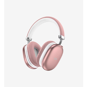 Linktech HP5 Pembe BT V5.3 Hi-Fi 800mAh Kulak Üstü Bluetooth Kulaklık