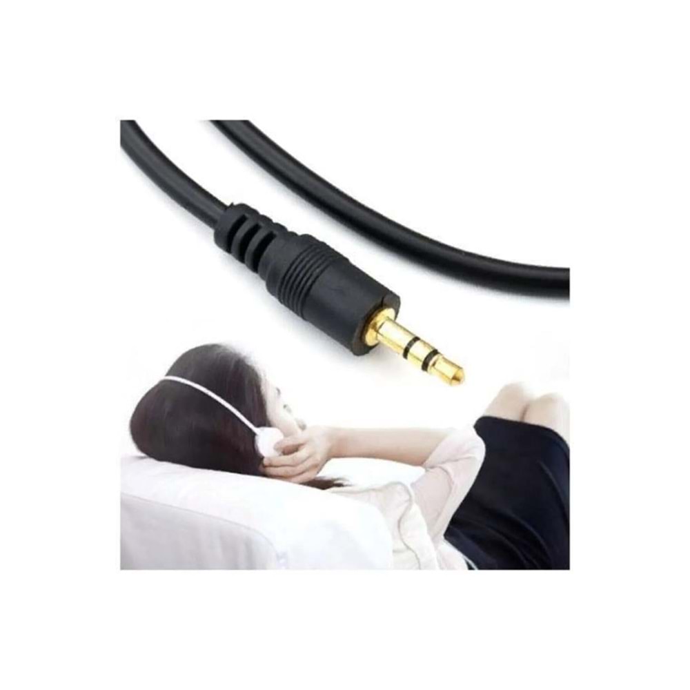 HQ 1,5 Metre Stereo Ses Uzatma Kablosu (Kulaklık)