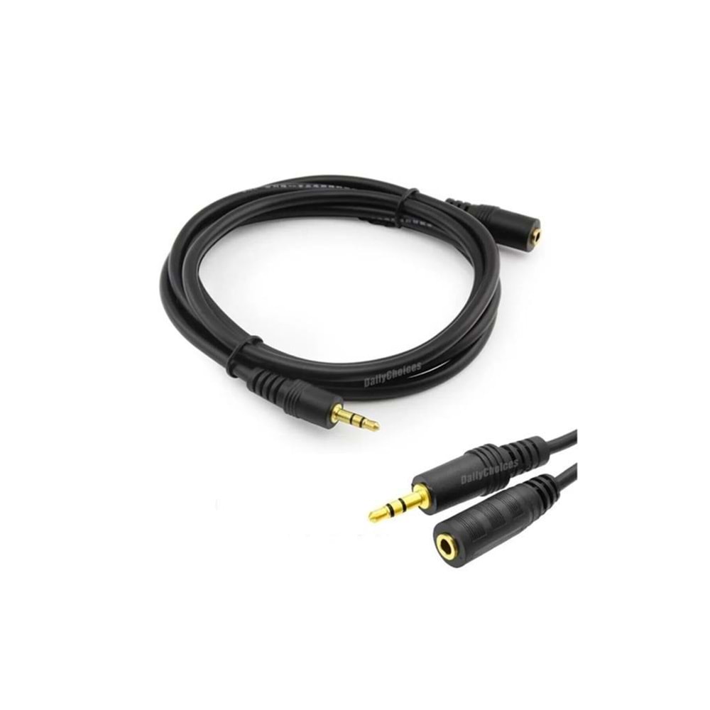 HQ 1,5 Metre Stereo Ses Uzatma Kablosu (Kulaklık)