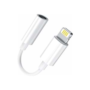 PrimeX JH-002 Lightnıng To 3.5mm Jack Dönüştürücü, İphone Aux Kulaklık Çevirici, Lıghtnıng Kulaklık Çevirici