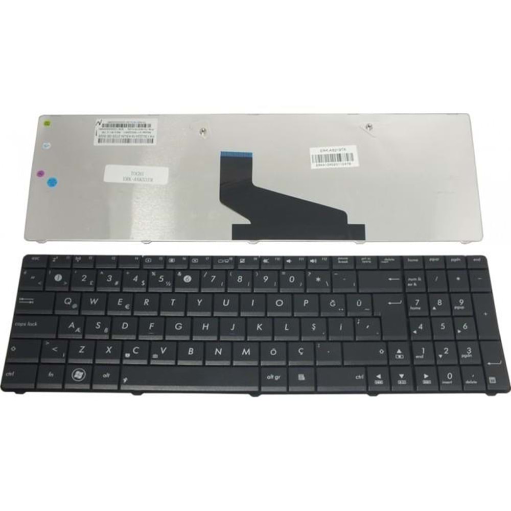 RETRO NBKL753TR ASUS AS219TR X53U-K53B-X73B-K73TK Siyah klavye