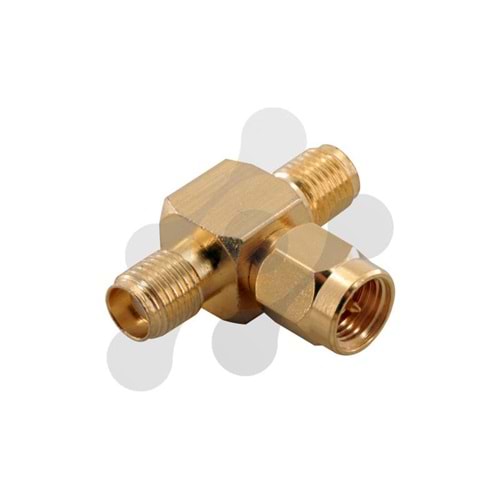 NBTech NB-SMA114 UPTECH SMA114 SMA Erkek-Dişi-Dişi T Konnektör, SMA T Konnektör