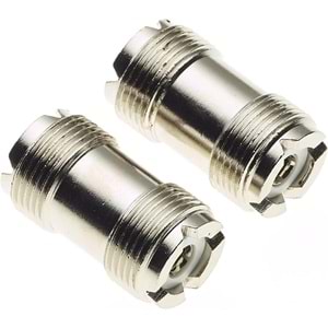 PrimeX PX-S300 UPTECH Çift Uçlu Dişi Kuplör Konnektör Adaptörü, CB Radyo, Analizör, Koaksiyel Kablo Uzatma Adaptörü Için İdeal Uzunluk Uzatmak Için İki Kabloyu Bağlar, Dişi Dişi UHF Konnektör