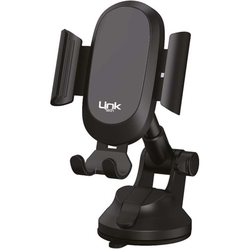LinkTech H766 Premium Ayarlanabilir Vantuzlu Otomatik Araç Telefon Tutucu