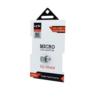 LinkTech LOF-O185 Micro USB OTG, USB Otg Çevirici, Adaptör