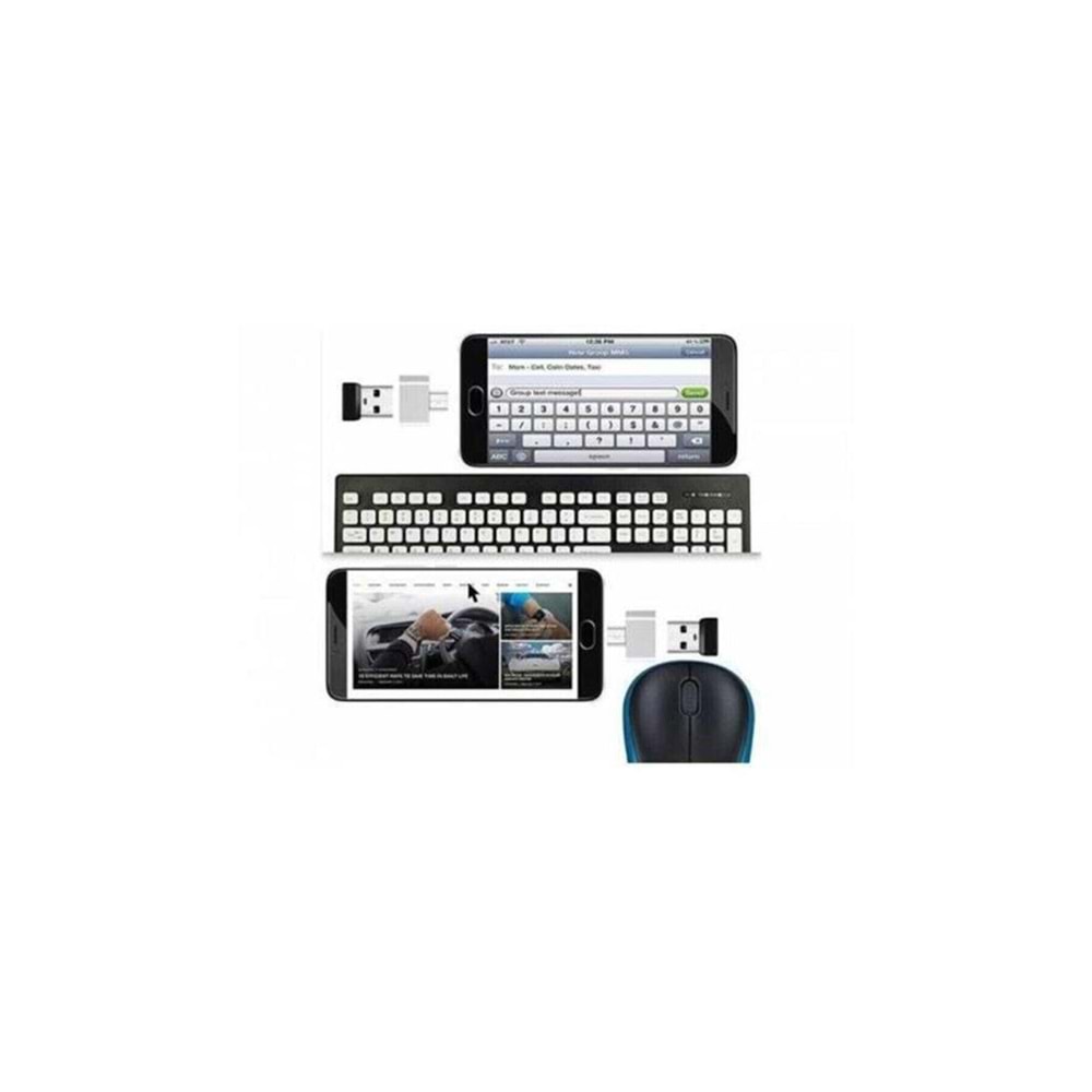 LinkTech LOF-O185 Micro USB OTG, USB Otg Çevirici, Adaptör