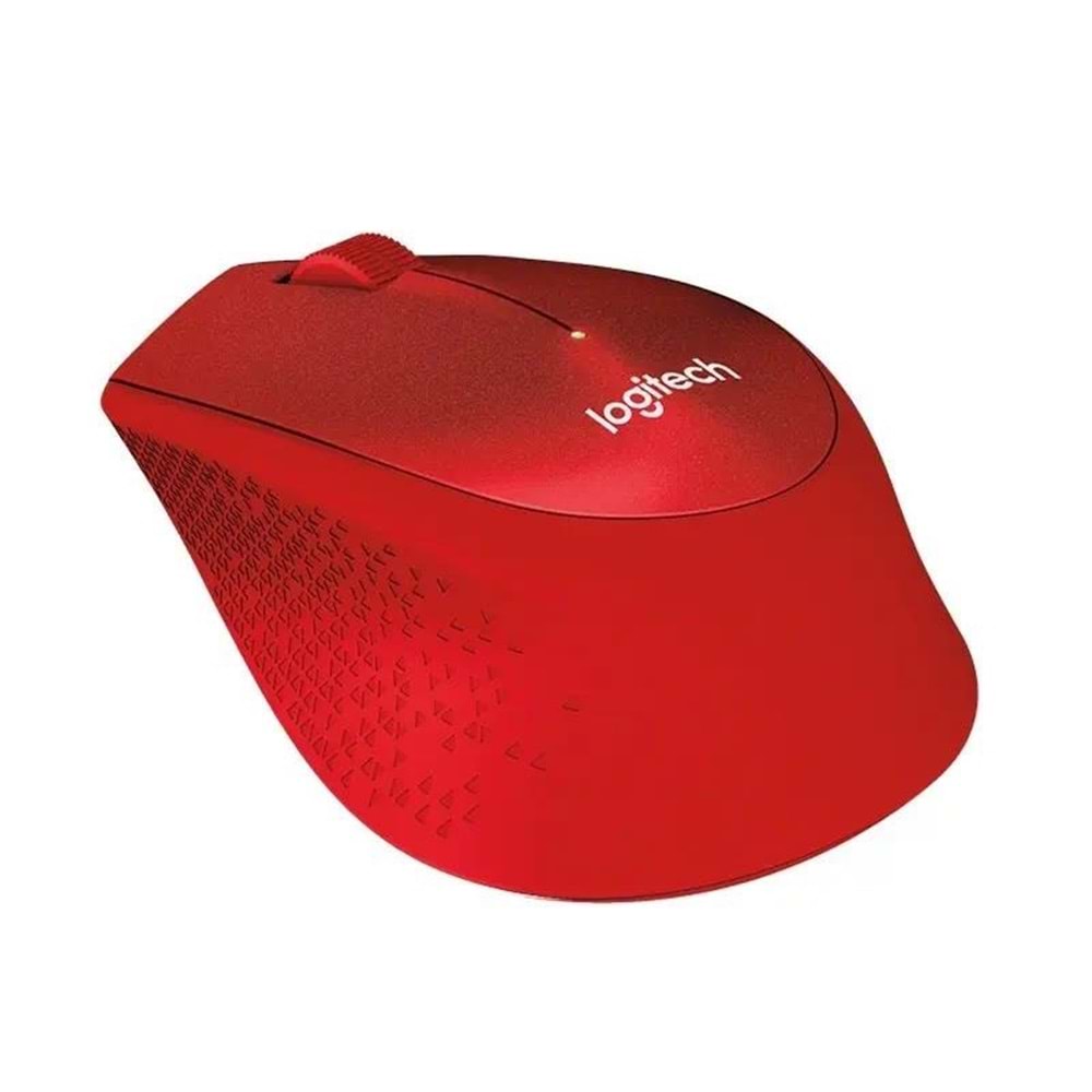 Logitech M330 Kırmızı Sessiz Kablosuz Optik Mouse 910-004911