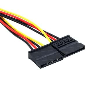 Dark P102 4Pin Molex - 2x15Pin SATA Dönüştürücü Kablo DK-CB-P102