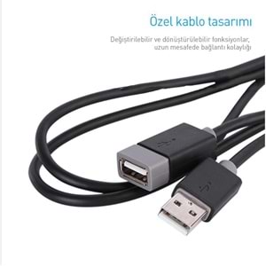 PrimeX Prolink PB467-0100 1 Metre USB Uzatma Kablo, Kısa Usb Uzatma Kablo