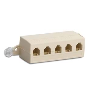 S-link 1 Giriş 5 Çıkış Rj11 Telefon Çoklayıcı