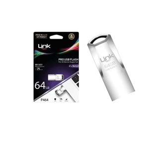 Linktech Premium P464 64GB Metal 25MB/S USB Flash Bellek