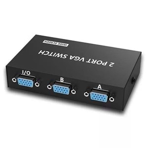 NBTech NB-1260 2 Port Vga Switch, Vga Splitter, Manuel Vga Switch 2 port (2 PC 1 Ekran)