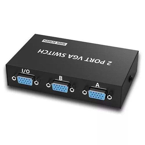 NBTech NB-1260 2 Port Vga Switch, Vga Splitter, Manuel Vga Switch 2 port (2 PC 1 Ekran)