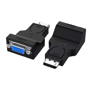 NBTech NB-1321 Display Port to Vga Çevirici, DP to VGA, Display to VGA Görüntü Aktarıcı Çevirici, Dönüştürücü