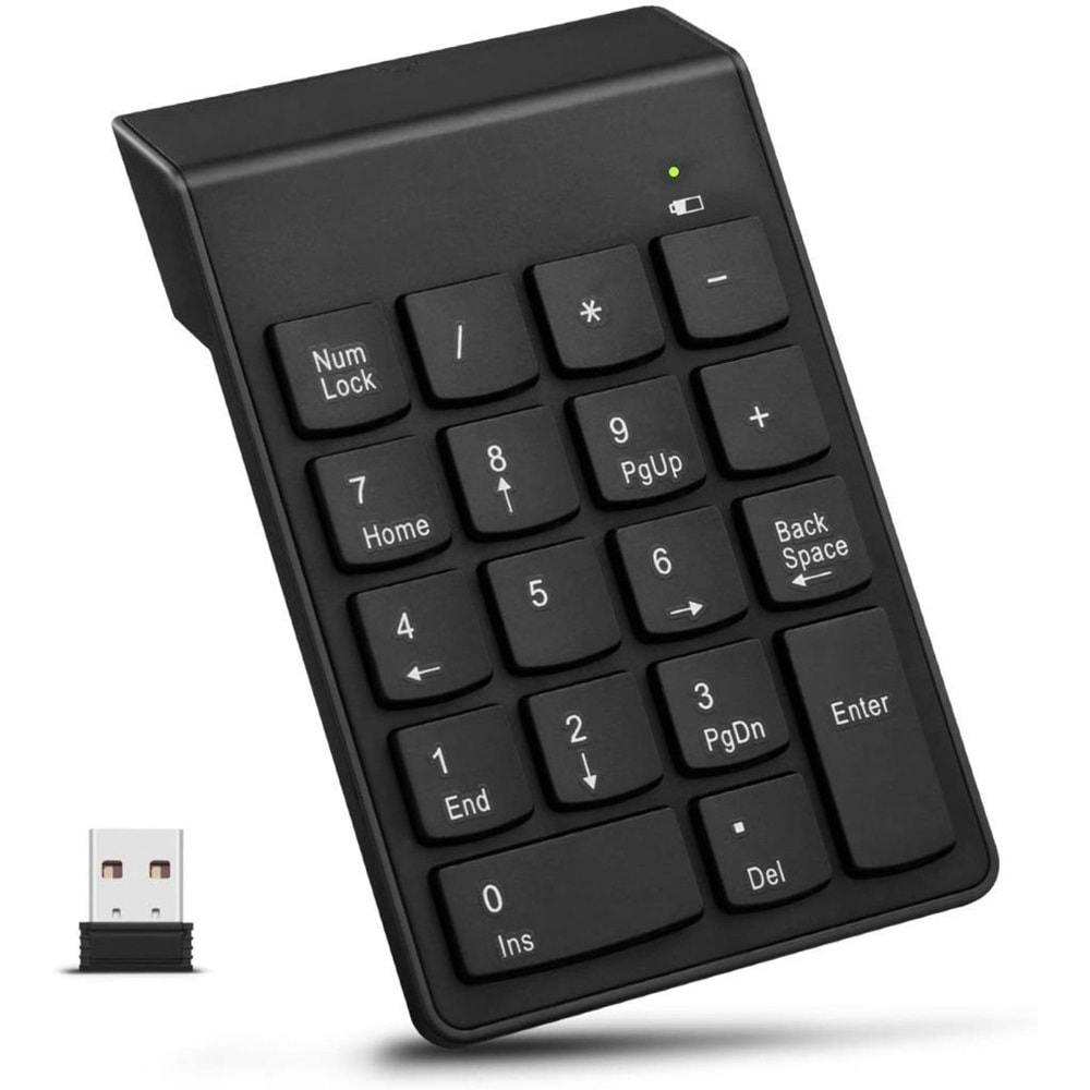 NBTech NB-1510K Siyah Usb Kablosuz Numerik Klavye Keypad