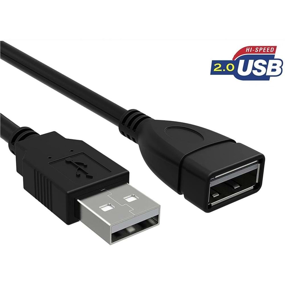 PrimeX PX-1560 0.60 Metre USB Uzatma Kablo, USB2.0 Uzatma Kablo, USB Ek Kablo, USB Uzatıcı