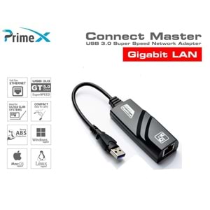 NBTech NB-2130 Usb 3.0 To RJ45 10/100/1000Mbps Gigabit Ethernet Çevirici