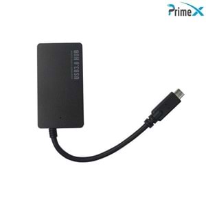 NBTech NB-2520X4 Type-C USB 3.0 4 Port Çoklayıcı 5Gbps U31x4