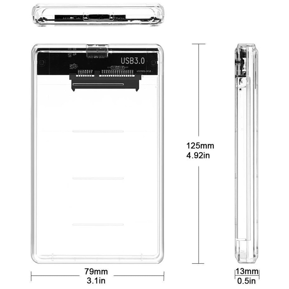 NBTech NB-3000 USB3.0 Harddisk Kutusu, 2.5