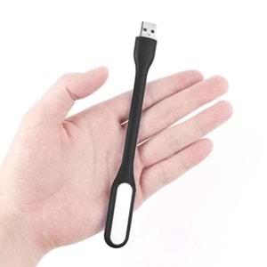 PrimeX PX-40 Siyah USB Led, Esnek USB Led Aydınlatma (Güçlendirilmiş Beyaz Işık)