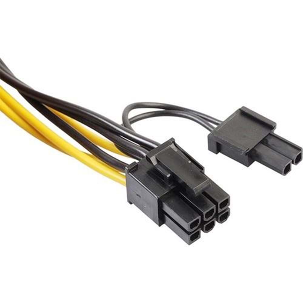 NBTech NB-4302 6 pin to 2x8 Pin PSU Ekran Kartı Güç Çevirici Kablo