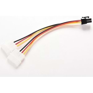 NBTech NB-4583 6 Pin 4 Pin Molex Power Pci-e Ekran Kartı Kablosu, 6 Pin ekran Kartı kablosu