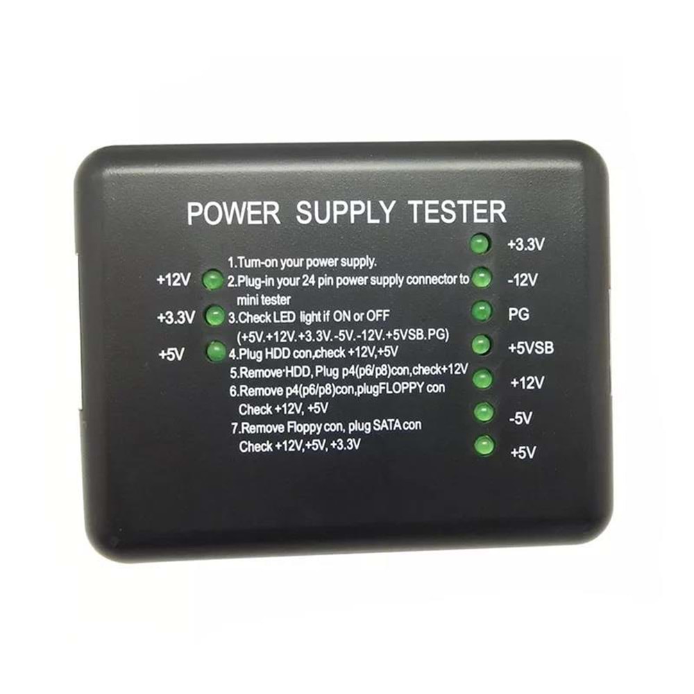 NBTech NB-4589 PSU Test Cihazı, Power Supply Test Cihazı, Güç Kaynağı Test Cihazı