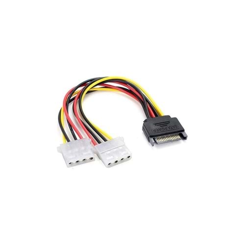 NBTech NB-4829 Dişi Sata Power Molex 4 pin Güç Kablosu, Dişi Sata Molex Çevirici, Dişi Sata Power Çevirici kablo
