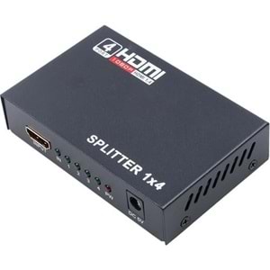 NBTech NB-5004 1080P 2K 4K UHD 4 Port HDMI Splitter (Adaptörlü)