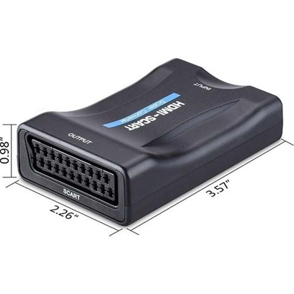 NBTech NB-5110 1080P Full HD Scart To HDMI Görüntü Çevirici AC Converter