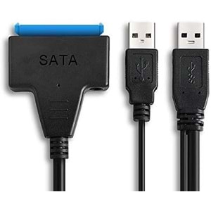 NBTech NB-5142 USB3.0 2.5 inç notebook Diski, 3.5 inç PC diski USB3.0 Çevirici, Sata Harddisk USB çevirici Kablo