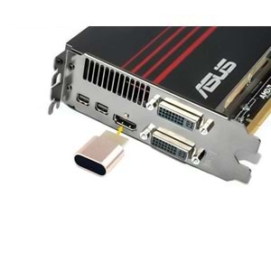 NBTech NB-5245 Hdmi 4k Uhd Dummy Plug Minning Bitcoin Sanal Monitör Ekran Kartı Emülatörü