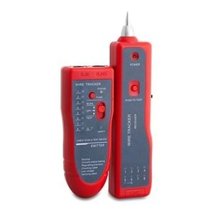 NBTech NB-8020 Lüks Çantalı Metal Uç Kablo Bulucu ve Tester