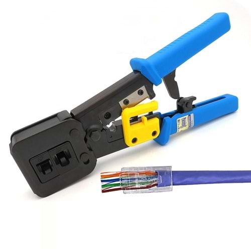 PrimeX PX-8060Y RJ45/RJ11 CAT6 Yeni Nesil Jak Pense