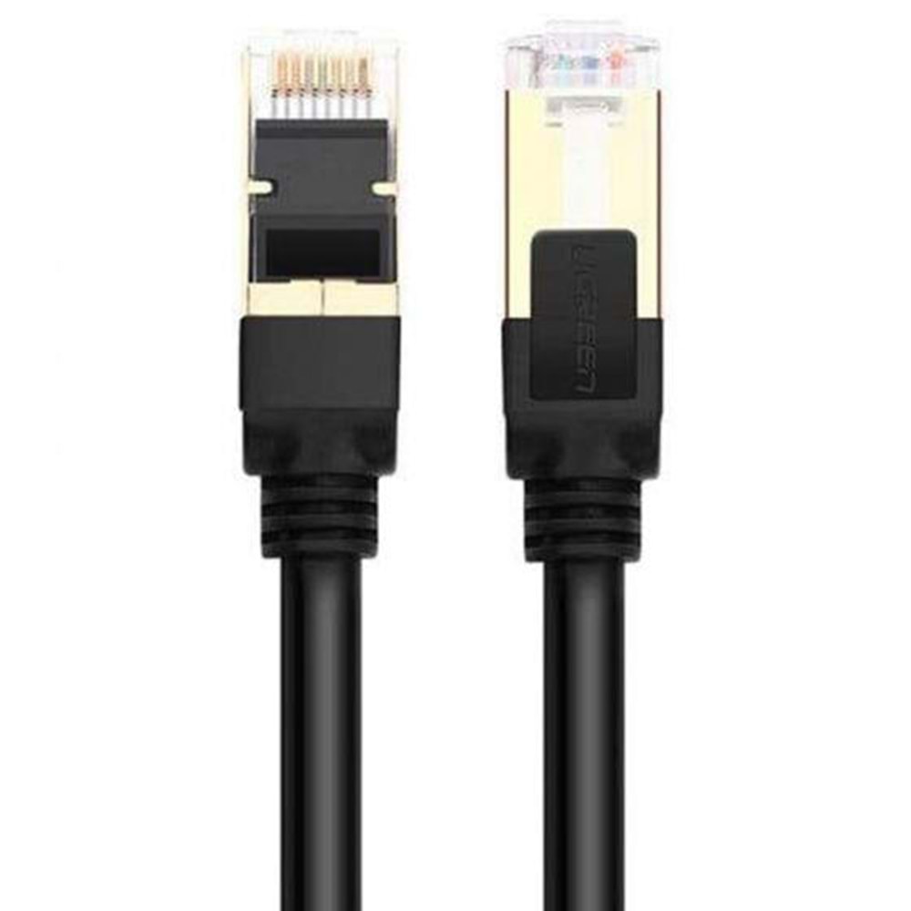 PrimeX PX-CAT75M Altın Uçlu Siyah Cat7 Ethernet Kablo 5 Metre Gigabit