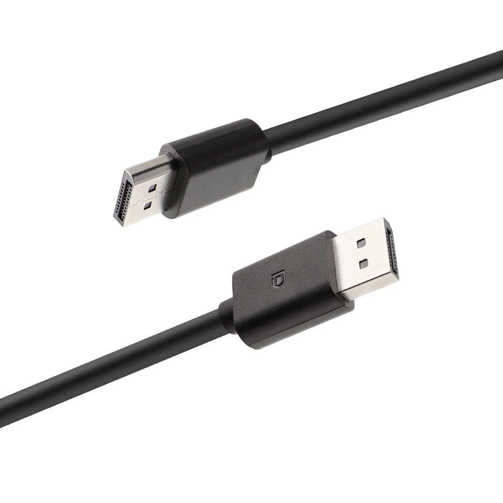 PrimeX PX-DP10K 1.8 Metre 1.4V 2K-4K-8K UHD Display Kablo Mandalsız, 360Hz Destekli FreeSync G-Sync Displayport Kablo, 144Hz Display kablo, 165hz Display kablo, 240Hz Display kablo,360hz Display kablo
