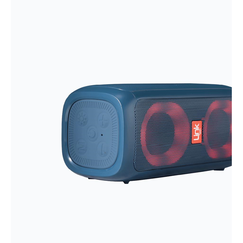 Linktech Q218 Gri 7W 90Db RGB Bluetooth Hoparlör Monbil Standlı